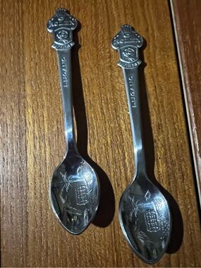 Lot Of 2 Vintage Rolex Bucherer Lucerne Collectors Spoon